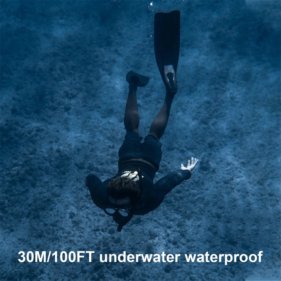 Mini Caméra d'Action Sport Cam EIS 4K@30FPS Casque Moto Vélo Trottinette Etanche - Photo 4/4