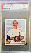 1950 Bowman - Mickey Haefner #183 PSA 7 NM