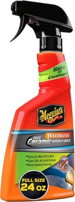 Meguiar's Hybrid Ceramic Waterless Wash & Wax, Wash & Ceramic Protection 24oz