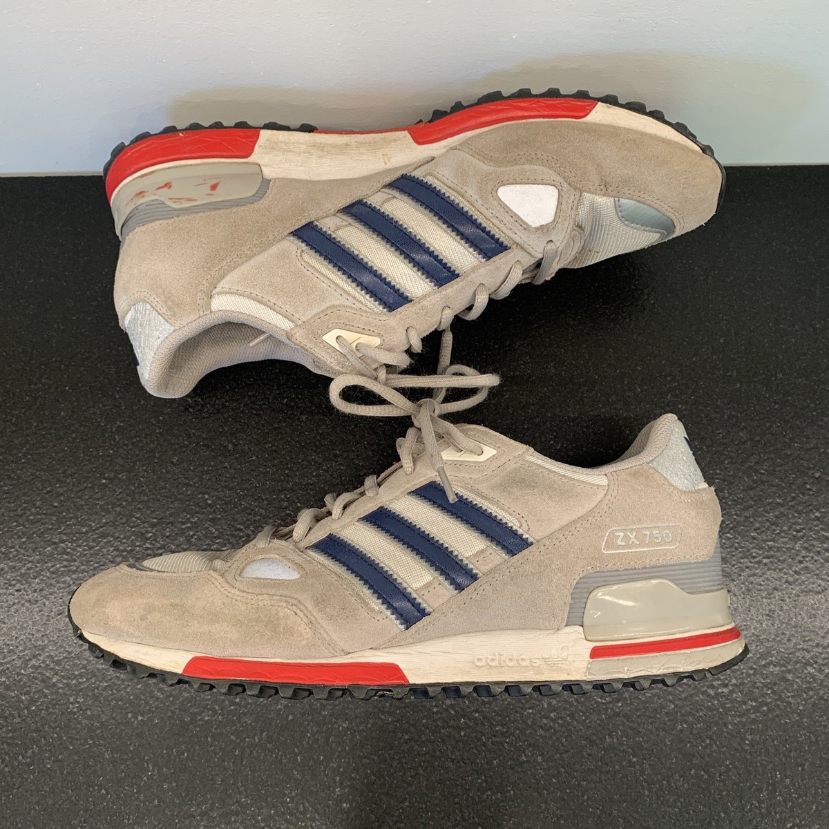 未開封 BA-RA-VA-RA \"Let's Variety\" COLOR Adidas ZX 750 Multicolor Yellow, Red, Gray, Blue, Green