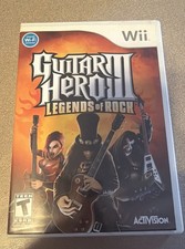 Guitar Hero 3 Legends Of Rock - Nintendo Wii - CIB Complete with Manual