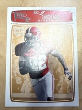 DJ Hall Rookie 2008 Topps Progression Football Card #107 Bronze /389 (RC). rookie card picture