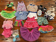 Build A Bear Clothes  Shoes Lot Of 15 Tops, Shoes, Skirts, Dress. Swinsuits