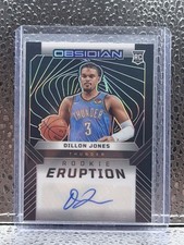 2024-25 Panini Obsidian - Rookie Eruption Autographs Dillon Jones #REA-DIL /149