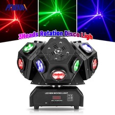 PAIDUN 200W RGBW Beam Laser Moving Head Light Rotation Effect DMX Disco Bar Club