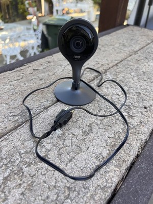 Google Nest Cam Indoor 1st Gen A0005 Security Camera 1080p HD Works with Nest Ap
