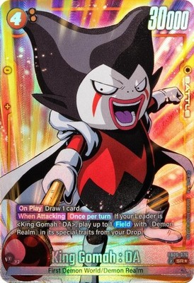 King Gomah : DA - FB06-076 (Alternate Art) - Rivals Clash (FB06) NM