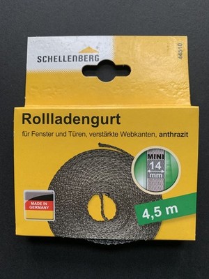 Schellenberg Rolladengurt ''Mini'' Anthrazit 44510