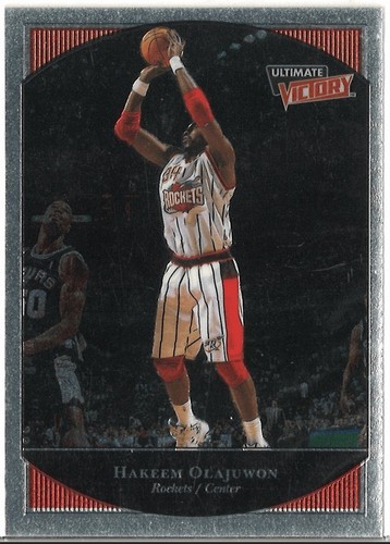 1999 Upper Deck Ultimate Victory Hakeem Olajuwon [Ultimate Collection] #28 card