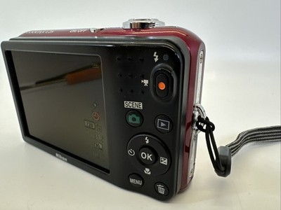 美品 Nikon COOLPIX L28 レッド 単3電池駆動 Nikon COOLPIX L28 20.1 MP Digital Camera with 5x Zoom Lens and 3