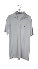Holderness Bourne Men Shirt Tailored Fit Outdoor Shortsleeve Logo White Medium