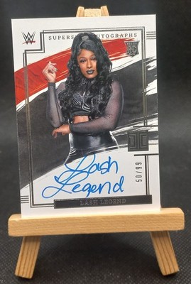 2022 Panini Impeccable WWE Superstar Autographs Rookie - Lash Legend /99 Auto RC