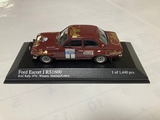 Ford Escort RS1600 RAC Rally 1974 1/43 Model Car 1440 pcs