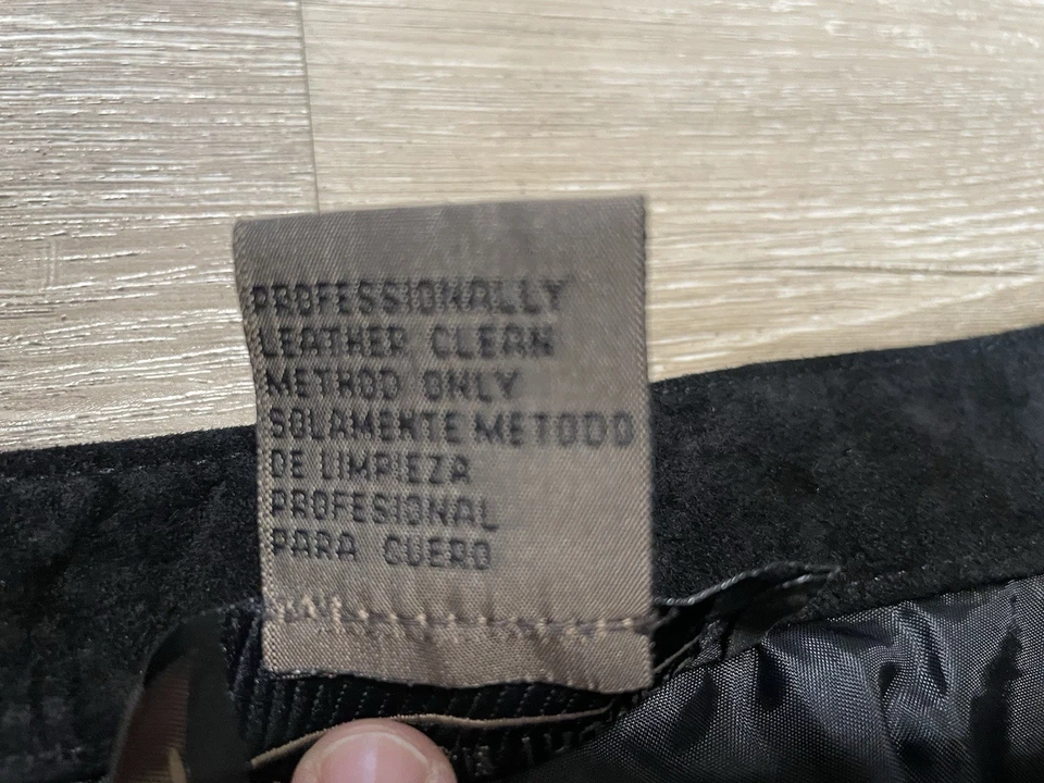 Pantalones de gamuza negros vintage talla 10 Brandon Thomas talla grande cintura alta clásicos Foto 4 de 4