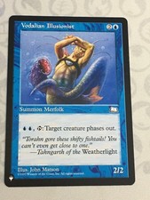 D1229 MAGIC GATHERING THE LIST WEATHERLIGHT VODALIAN ILLUSIONIST LP UNCOMMON