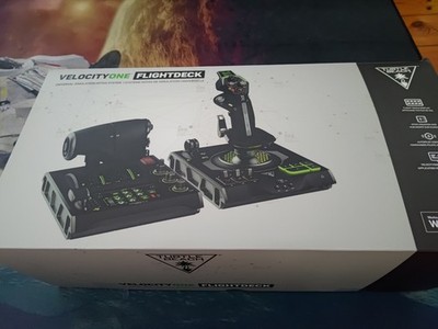 Turtle Beach VelocityOne Flightdeck Hotas Steuerknüppel-System + Tischhalterung