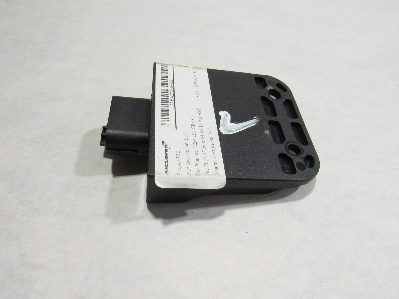 20-23 McLaren GT 2021 Fuel Gas Pump Computer Control Module Unit ;:Y