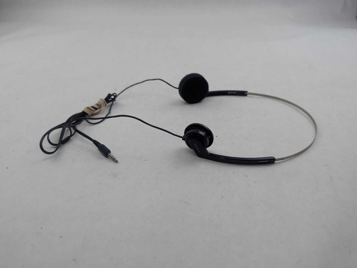 Vintage 80s Sony Mdr-010 Dynamic Stereo Walkman Headphones