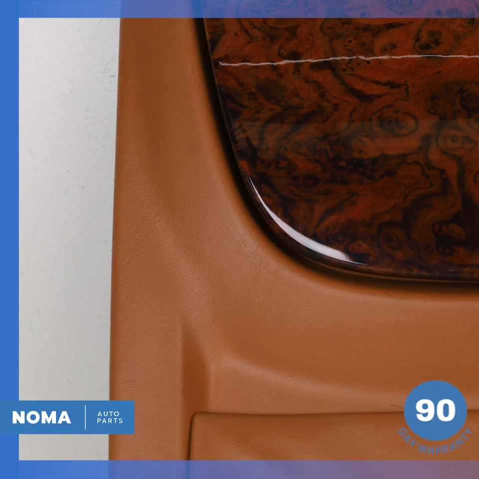 10-13 Jaguar X351 XJL Front Left or Right Seat Back Panel Cover w/ Table OEM - Image 4 of 4