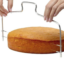 2pcs Adjustable Cake Slicer Tools: Stainless ...