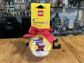 New Lot Of 7 LEGO Santa 850850 Christmas Tree 850851 Ornament Set Holiday Bauble