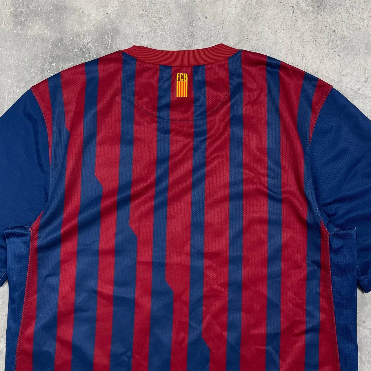 FC Barcelona 2011 2012 Home Jersey Nike Shirt Red/ Blue Size S thumbnail 18