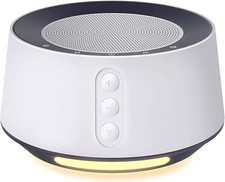 White Noise Sound Machine Night Light, 14 Soundtracks, Timer and Memory Feature