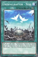 YuGiOh Überfallraptor - Nest (V.1) SP15-DE045 Common Deutsch Excellent 1st