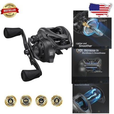 Pflueger Supreme XT Baitcasting Reel 20LB Carbon Drag Durable