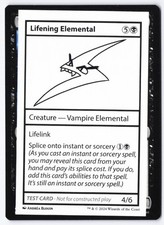 Lifening Elemental S Mystery Booster 2 Playtest Cards NM