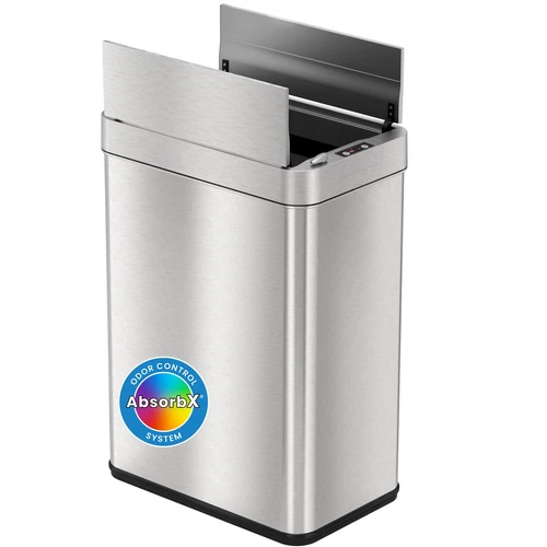 iTouchless Wings Open Sensor Trash Can