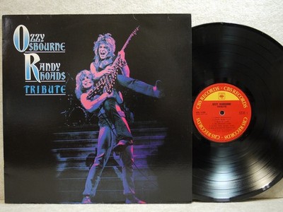 Ozzy Osbourne Randy Rhoads Tribute 1991 Korea LP 4page Picture W/Insert NM