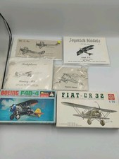 Lot of 6 Vintage Model Plane aircrafts airplane kits old stock