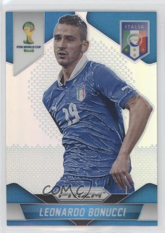 2014 Panini Prizm World Cup Silver Prizm Leonardo Bonucci #124 00e8