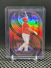 Albert Pujols 2025 Select -  Premier - Purple Prizm #25/75 - #101 Angels