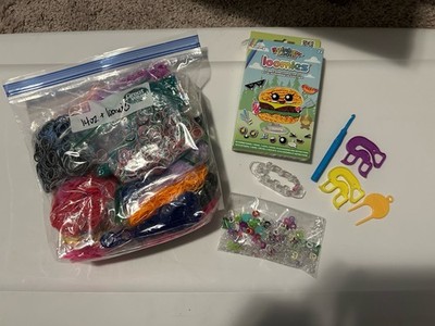 14 Oz. Rainbow Loom Bands, Loomie, C-clips, And Tools