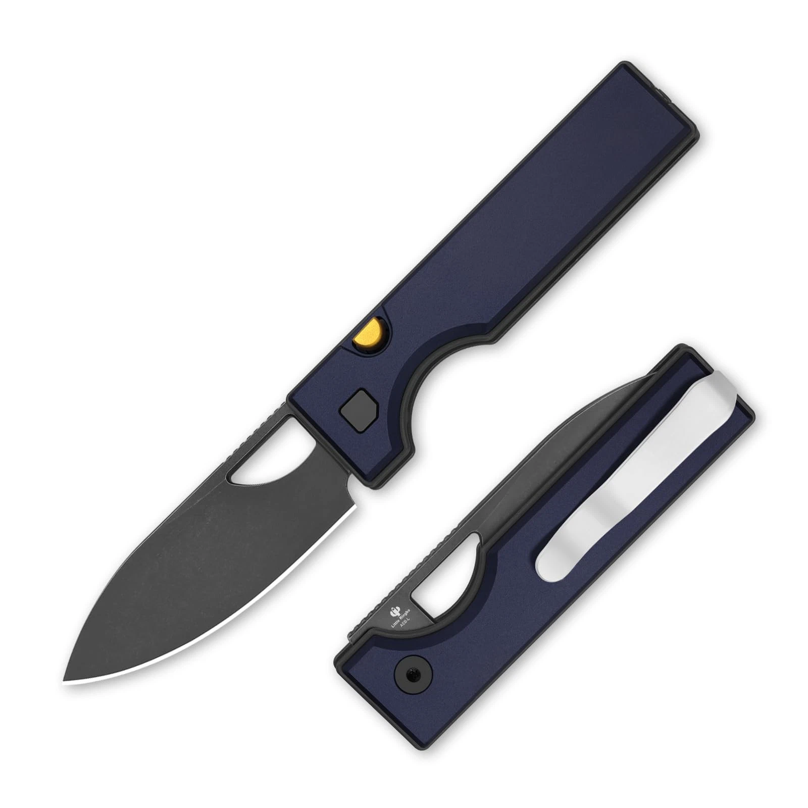 Kizer Little Ringbo Pocket Knife, 2.95" AEB-L Steel Drop Point Folding Knife ...