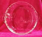 Vintage Pyrex #228 Bakeware 9 Inch Scalloped Glass Pie Dish — photo 2