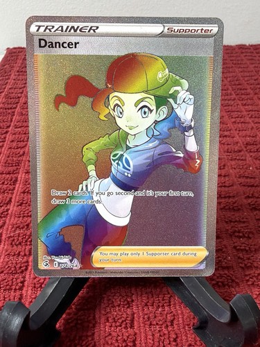 Dancer 274/264 Rainbow Rare Fusion Strike Pokemon Holo Near Mint