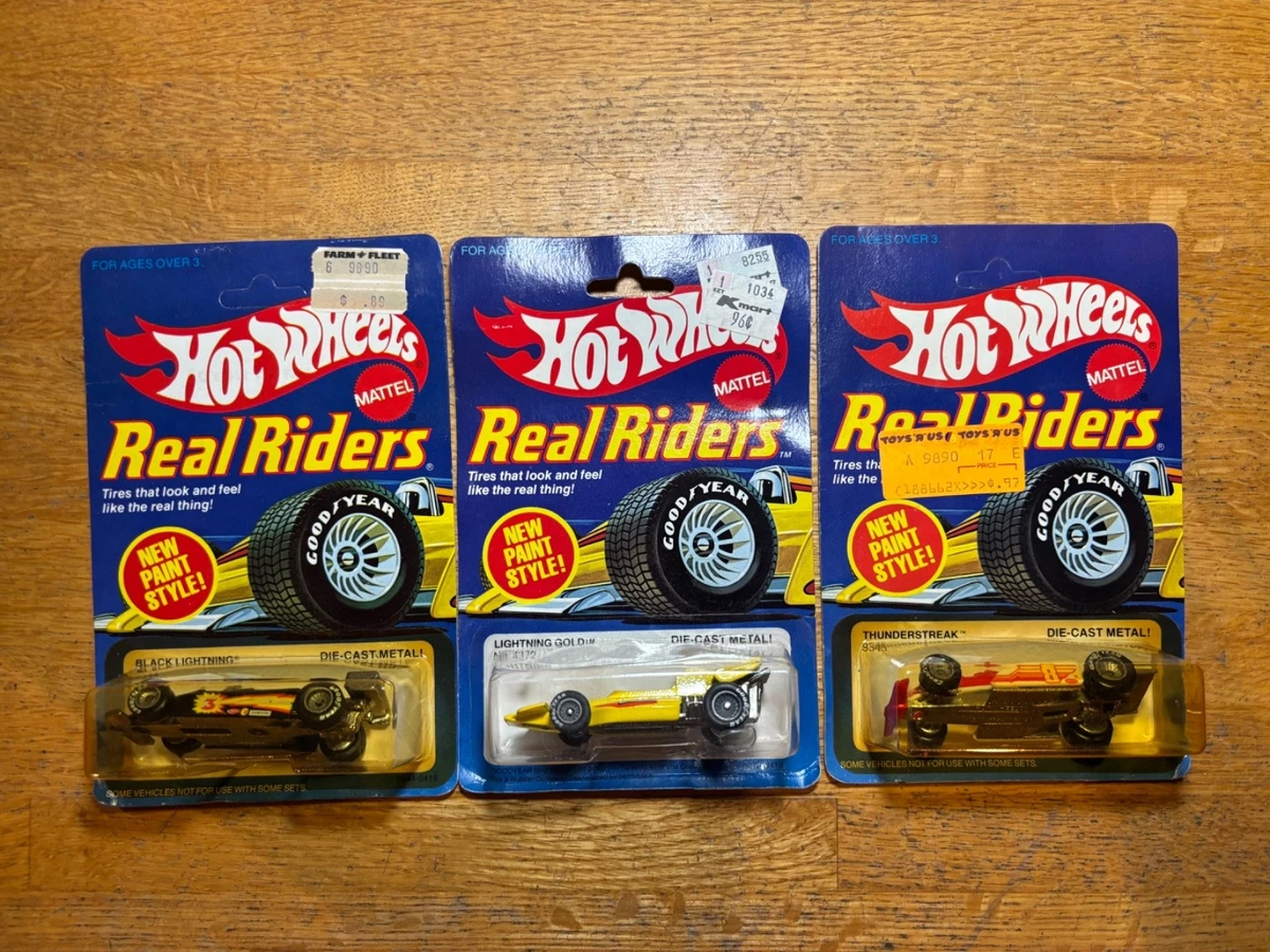 Hot Wheels Real Riders Vintage Manufacture Diecast Cars for sale