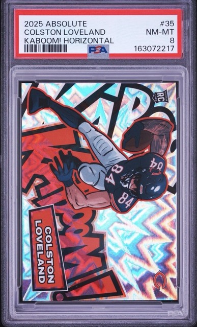 Colston Loveland 2025 Panini Absolute Kaboom! Horizontal