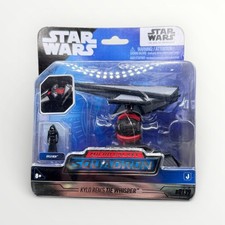 Star Wars Micro Galaxy Squadron Kylo Ren   s TIE Whisper  0139 Jazwares Sealed