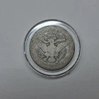 1907 US Baber Quater Dollar, Coin, Antique, Vintage