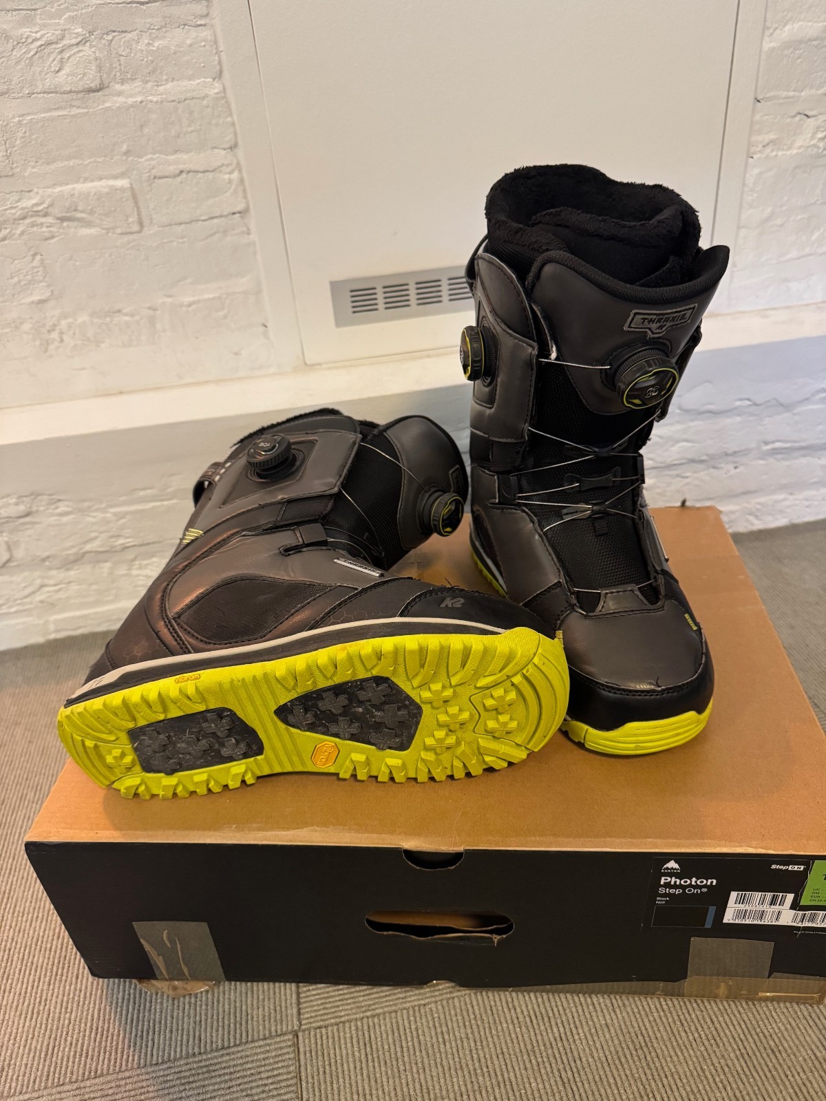 K2 Thraxis BOA Snowboardschuhe Herren 10,5 - gebraucht