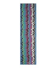 Ferragamo Womens Zigzag Print Scarf