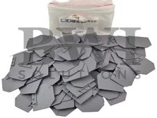 NEW Automation Direct DN-S1210 Terminal Block Spacer, Grey DNS1210 Lot of 93