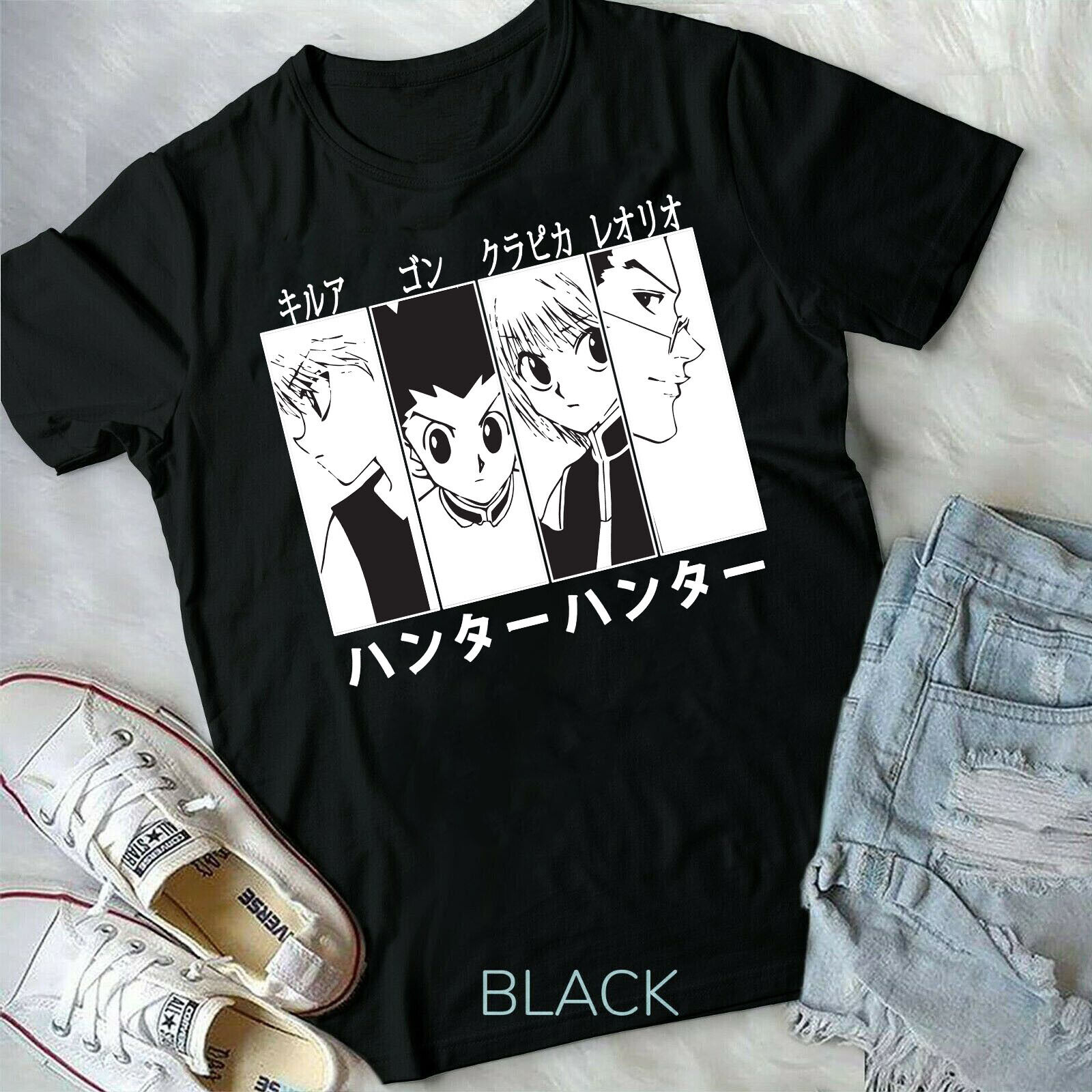 Camiseta Hunter X Hunter Gon Hisoka Leorio Kurapika Killua - Hippo