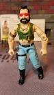 GI JOE ~ 1985 DREADNOK RIPPER ~ UNCRACKED ELBOWS  ~ 100% & PEACH FILE CARD