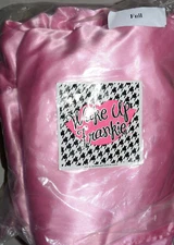 Wake Up Frankie Pink Satin Bed Skirt