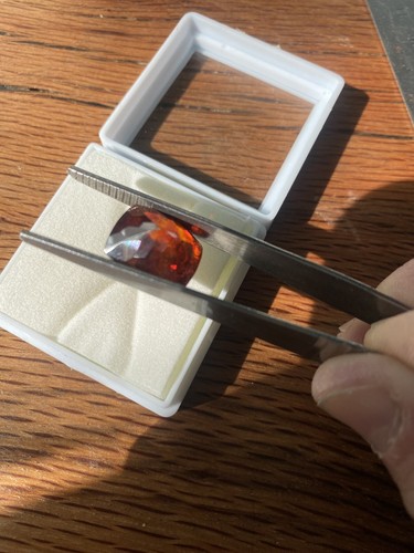 15.03 Ct Fiery Red/Orange Sphalerite Untreated - Picture 10 of 15